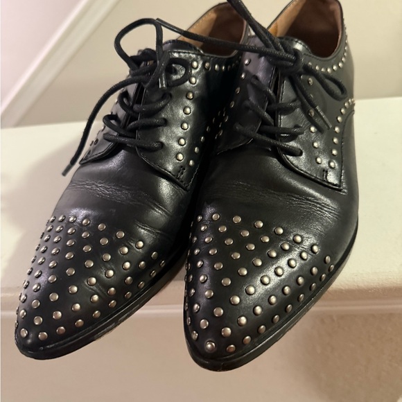 FRYE Erica Stud Oxford shoes  Size 7.5 - Picture 2 of 15